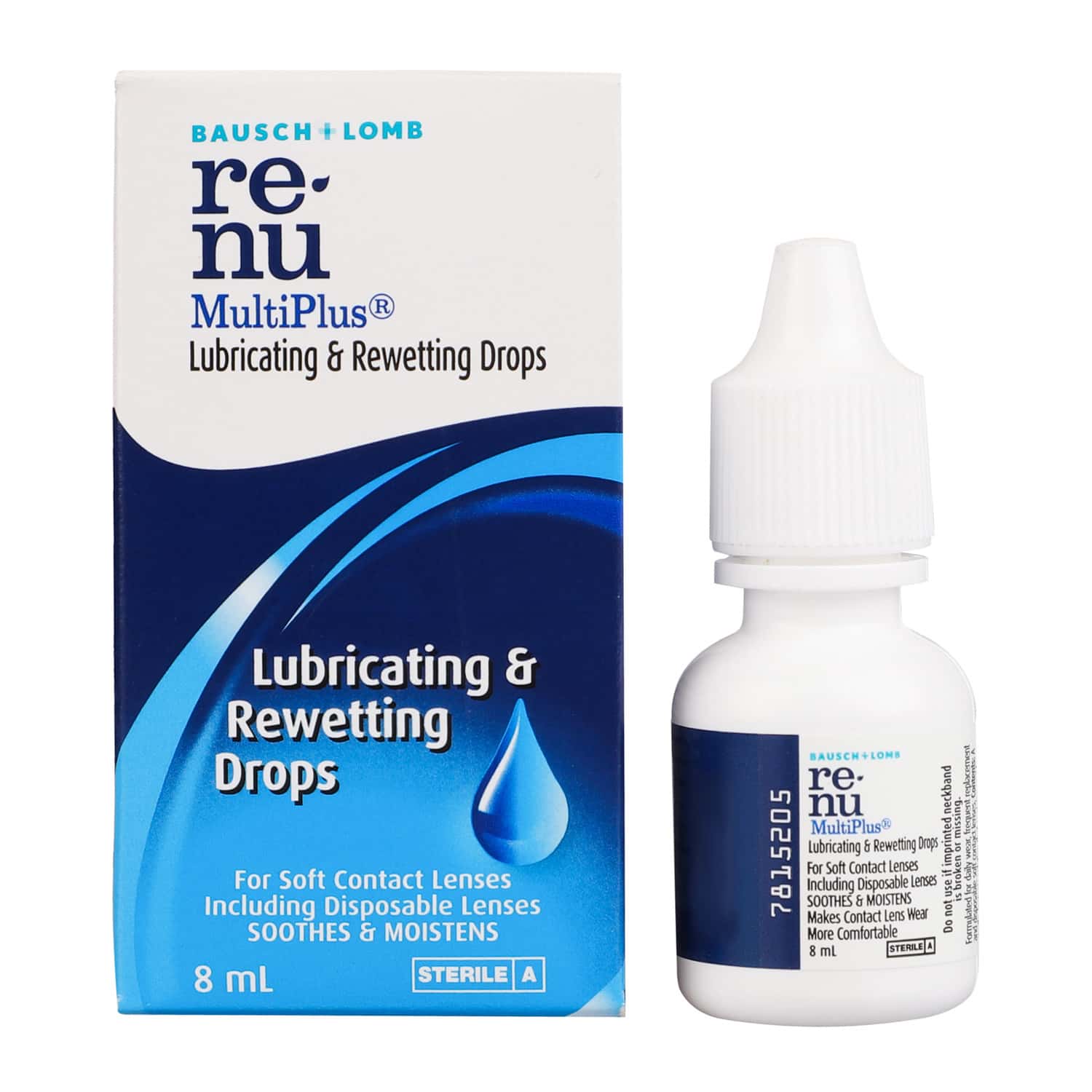 ReNu MultiPlus Lubricating & Rewetting drops